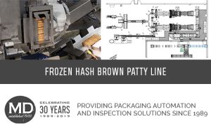 frozen hash brown patty line