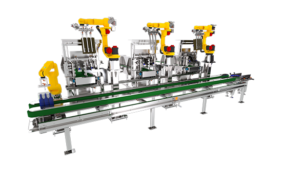 robotic partition inserters