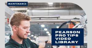 Image Of a Pearson Packaging Service Technician At Work