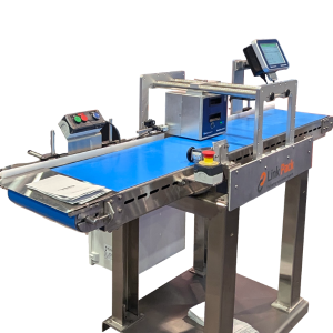 Link Pack Automated pouch coding system for cannabis packaging in Ontario, featuring a Videojet TTO printer